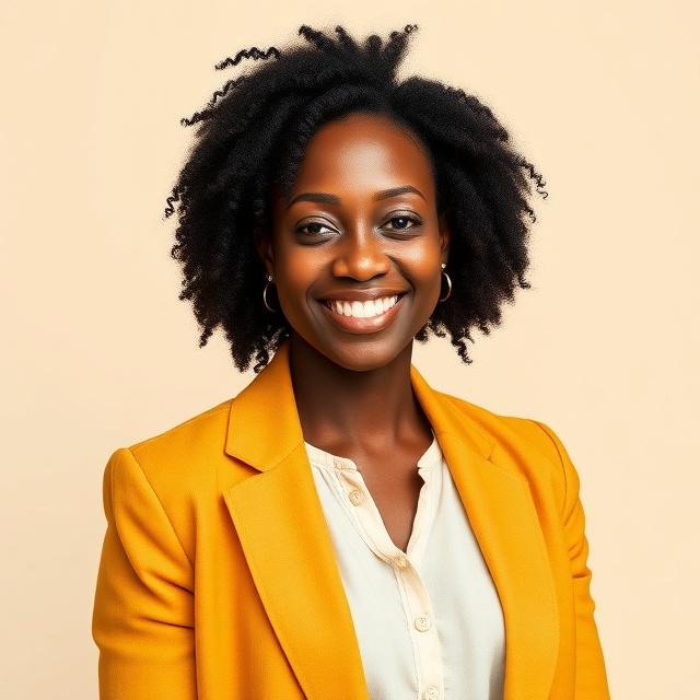 Portrait of English tutor Aisha