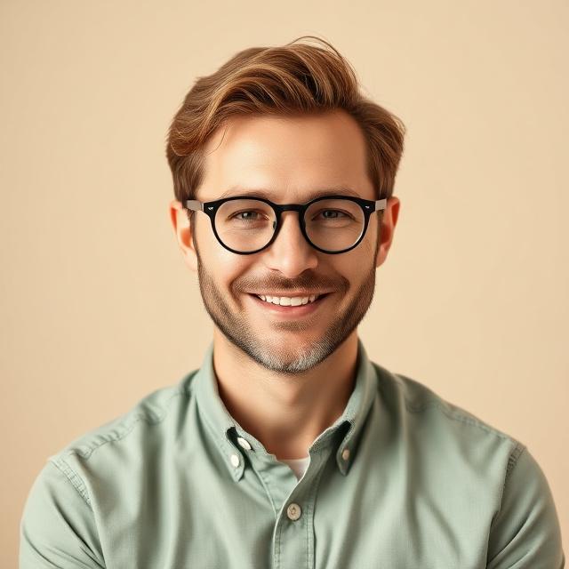 Portrait of English tutor David