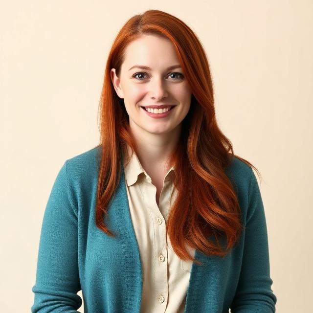 Portrait of English tutor Nadia Hartley