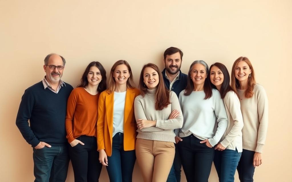 Group portrait of Skyforma English mentors